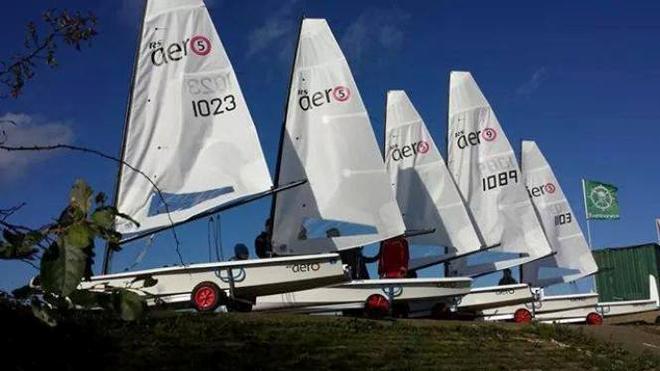The first Winter training at Queen Mary in October 2014 - RS Aero UK Class Winter Training Series 2016/17 © Tim Robathan